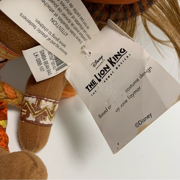 Disney Broadway Lion King Musical Plush Simba Nala Timon - Picture 6 of 8